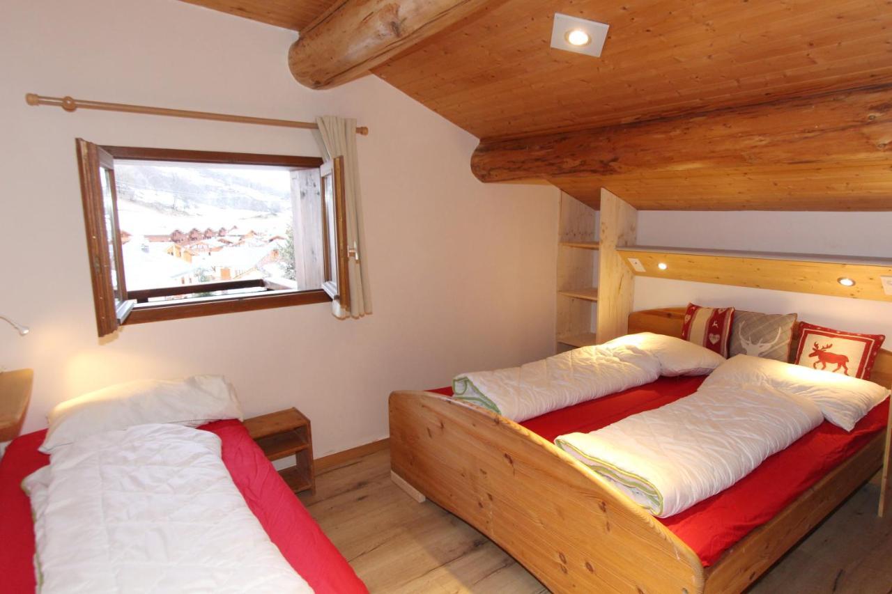 Bed and Breakfast Chalet Orchis -Wohnen am Skilift in Le Bettaix Saint-Martin-de-Belleville Exterior foto