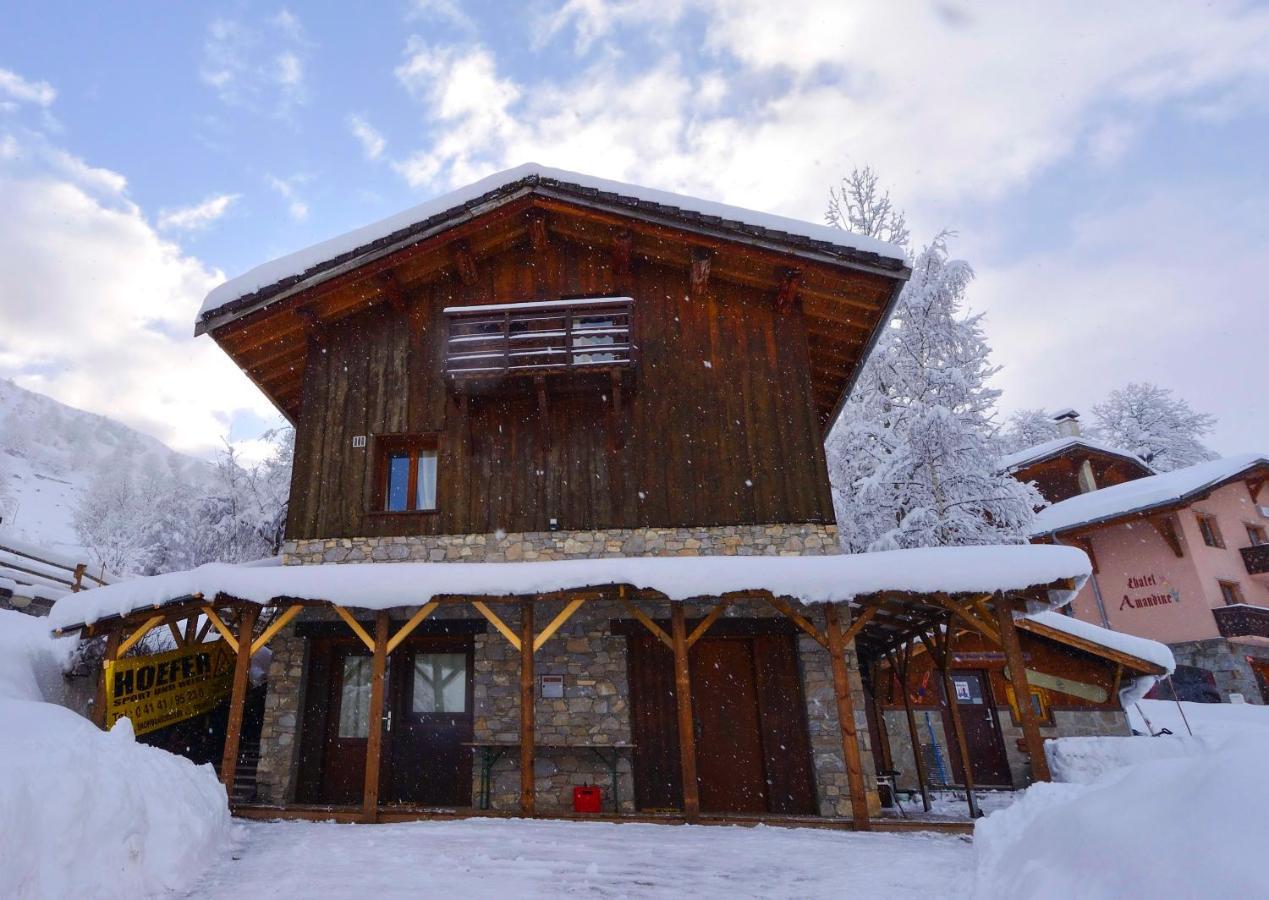 Bed and Breakfast Chalet Orchis -Wohnen am Skilift in Le Bettaix Saint-Martin-de-Belleville Exterior foto