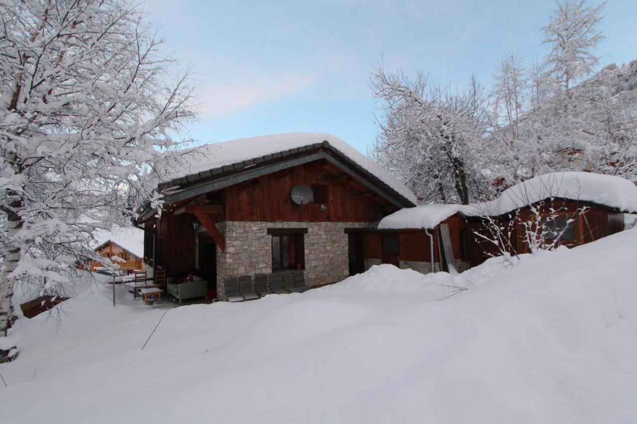 Bed and Breakfast Chalet Orchis -Wohnen am Skilift in Le Bettaix Saint-Martin-de-Belleville Exterior foto