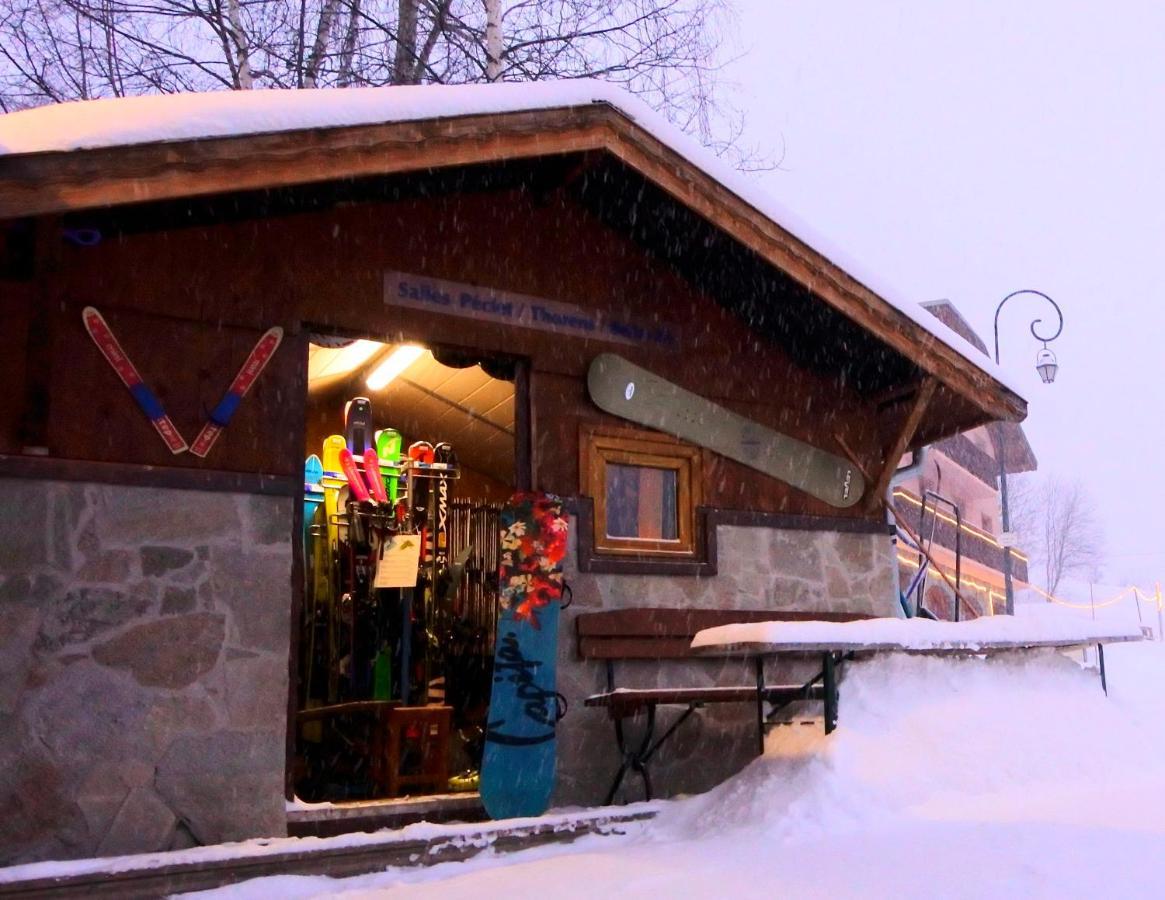 Bed and Breakfast Chalet Orchis -Wohnen am Skilift in Le Bettaix Saint-Martin-de-Belleville Exterior foto